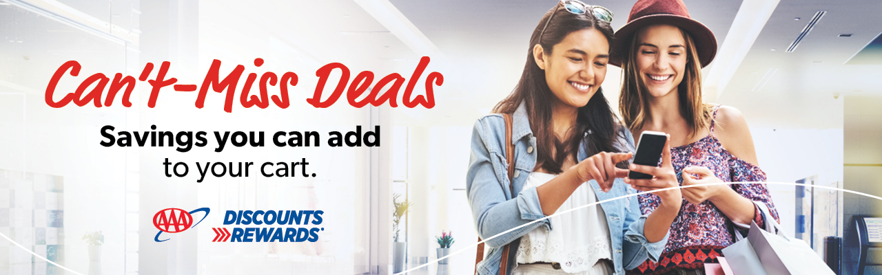 AAA members save with these new discounts!