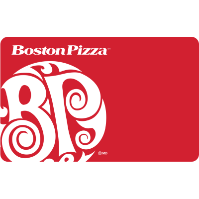 Boston Pizza Gift Card